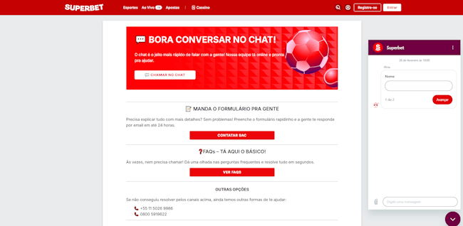 Apostas sportingbet